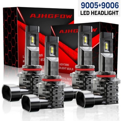 LED Headlight High Low Bulb Kit For Dodge Journey SE SXT Sport Utility 2009-2019