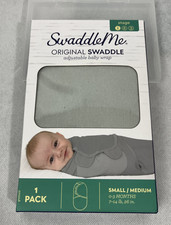 SwaddleMe Swaddle Me Original Swaddle Adjustable Baby Wrap Sm/Med 0-3M, 1 Pack