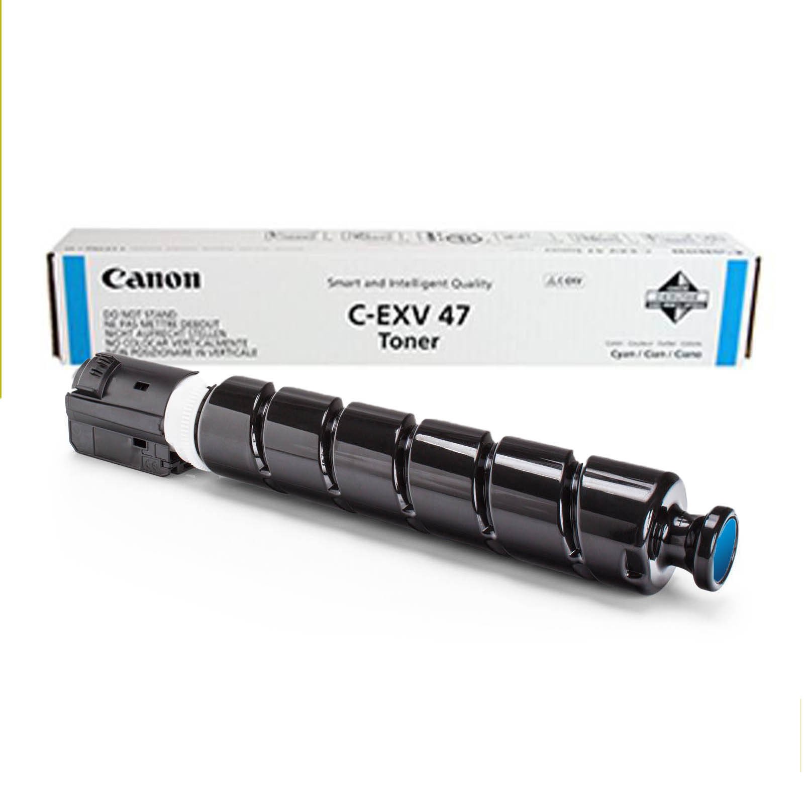 Original Canon C-EXV47 Cyan Toner Cartridge (8517B002AA)