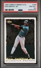 #199 Ken Griffey Jr. 1995 Topps - CyberStats (Spectralight) PSA 8.5