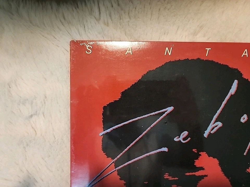 Santana Zebop! SEALED 1ST 1981 Vinyl FC 37158 OG LP Happy Sticker Pop Rock Jazz - Image 2 of 4