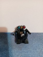 Vintage Robot Friction Wheels Sparkling Made In Japan Black Color