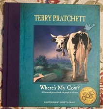 Product Image: Terry Pratchett SIGNED Where's My Cow? Discworld Hardcover First US Edition
