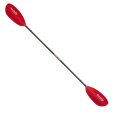 AQUA BOUND Manta Ray Hybrid 2-Piece Posi-Lok Kayak Paddle - Carbon Shaft, Fib...