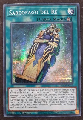 SARKOPHAG DES KÖNIGS Seltenes Geheimnis auf Italienisch (EXC) MP24-IT125 YUGIOH
