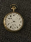 Antique 1899 Hamilton 21 Jewel Pocket Watch Running – Gold Filled –Needs Service