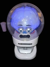 BRIAN THE BRAIN MEGA Brands 2007 Interactive Moving Talking Toy Robot - TESTED