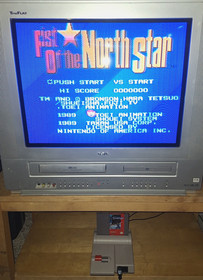 Fist of the North Star Nintendo NES Cartridge - Authentic, Cleaned, and Tested