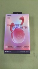 ACEFAST T9 AT9 Crystal Air TWS Earbuds Pink ANC IPX4 Bluetooth 5.3 43g Used