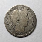 1906 P Barber Head Silver Half Dollar