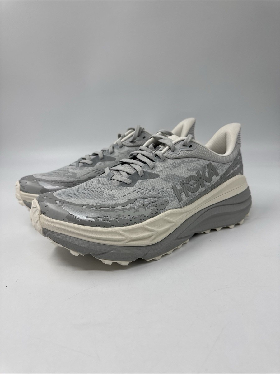 Hoka One One M Stinson 7 (Gray/White) Running Shoes 1141530  display picture 3
