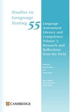 Image of Language Assessment Literacy and Competence Volume 1: Research and Reflections f
