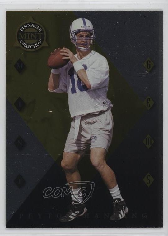 Peyton Manning Pinnacle Mint Collection Mint Gems #4 Promo