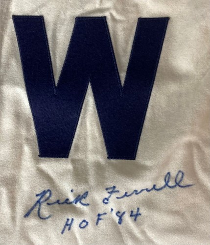 Rick Ferrell Signed Washington Senators Cooperstown Collection Jersey HOF 84 BAS - Picture 2 of 5