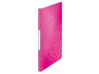 Leitz Sichtbuch Wow, A4, Pp, Mit 20 HüLlen, Pink 1 Bis 40 Stk Spare 66%
