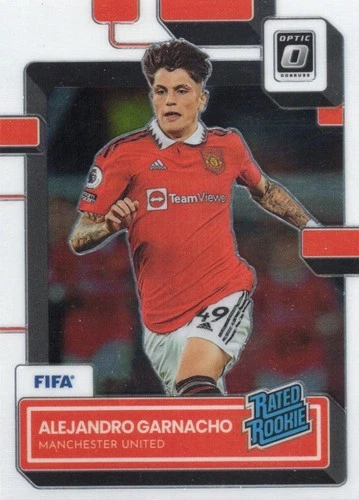 2022-23 Panini Donruss - Rated Rookie Alejandro Garnacho #199 Optic