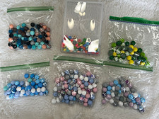Silicone beads Multicolor Round Loose Beads Assorted Mixed Colors, Multiple Bags