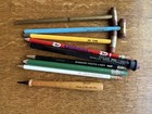 Vintage Pencils Advertising Novelty Coffee Cup Nail Matchstick Lightbulb Texas — photo 3