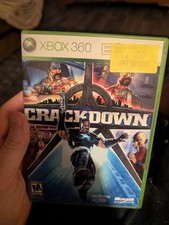 Crackdown (Xbox 360, 2007) Complete w/ Manual - Tested Working