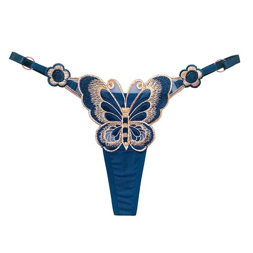 Sexy Womens Lace Lingerie Butterfly Underwear Knickers Thongs G-string Panties☆ - Picture 15 of 20