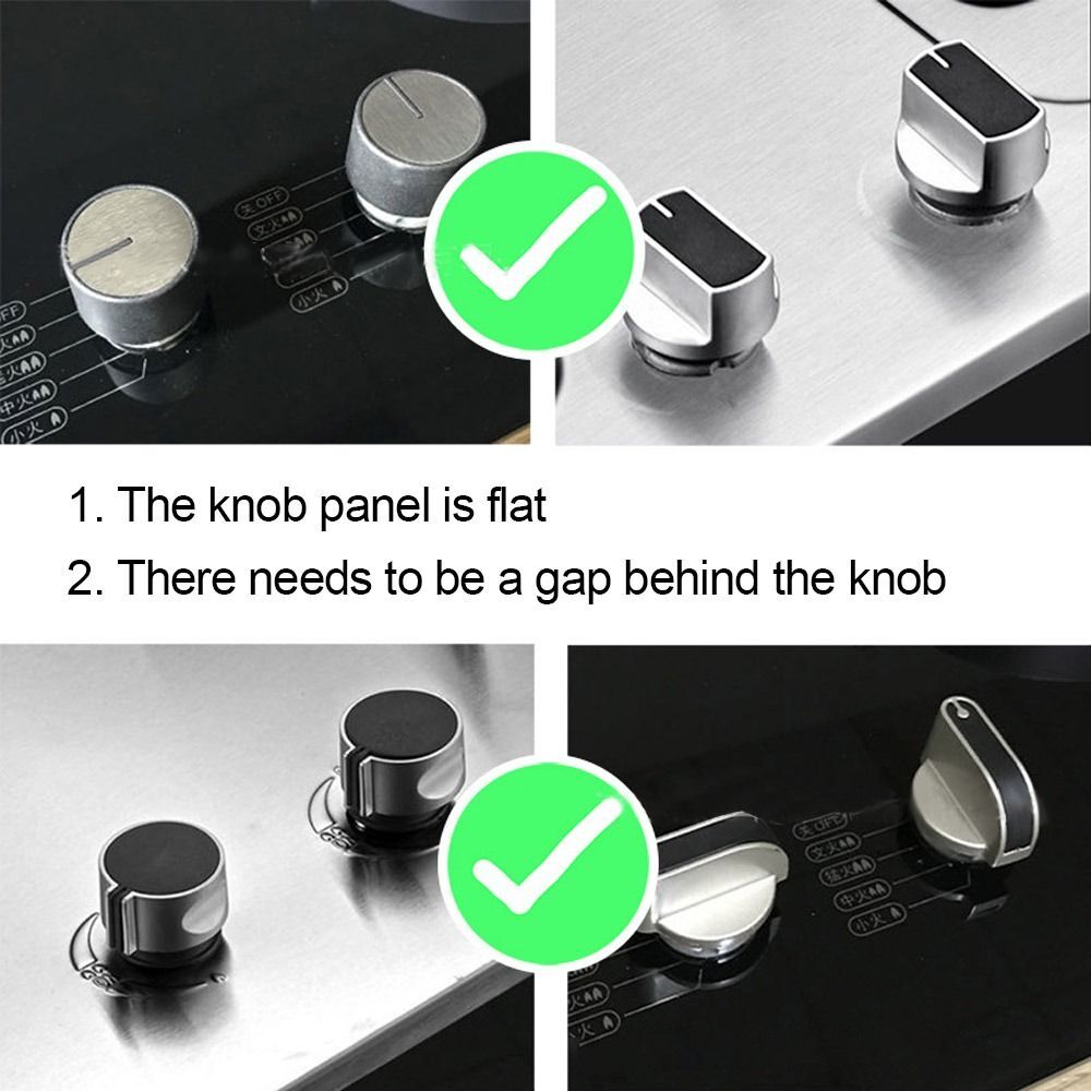 Childproof Gas Stove Knob Locks Child Safety Guards Stove Knob Covers