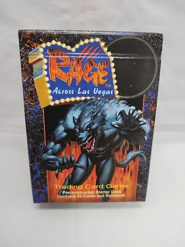 Rage Across Las Vegas Black Furies Trading Card Game Starter Deck