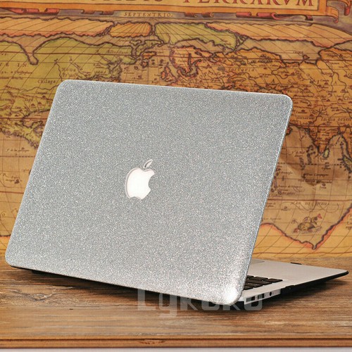 Coque couleur paillettes Bling pour Macbook Mac Pro Air A2485 A2442 2021 11" 12" 13" 15 - Photo 12/15