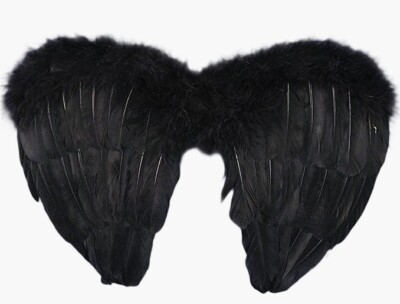 Mini Angel Wings - Feather - Costume Accessory - Cosplay - One Size - 2 Colors