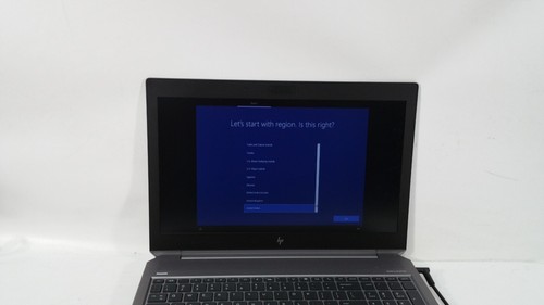 HP ZBook 15 G5 Intel Xeon E-2176M @2.70 GHZ ,32GB RAM 512 Nvme W10 PRO . - Picture 5 of 13