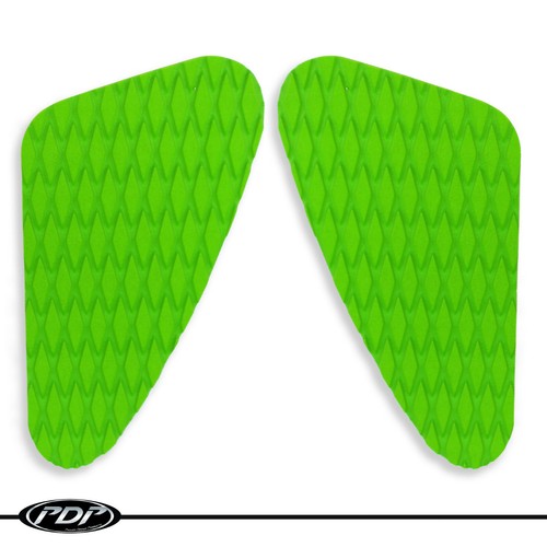 ARCTIC CAT ZR / THUNDERCAT DIAMOND GRIP KNEE PADS by PDP 3M GREEN - Picture 2 of 4