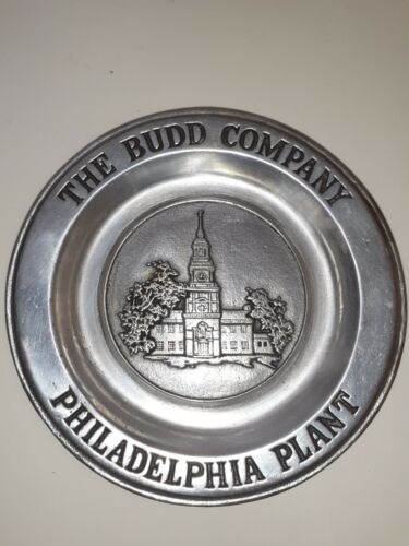 The Budd Company Philadelphia Plant Pewter Ashtray
