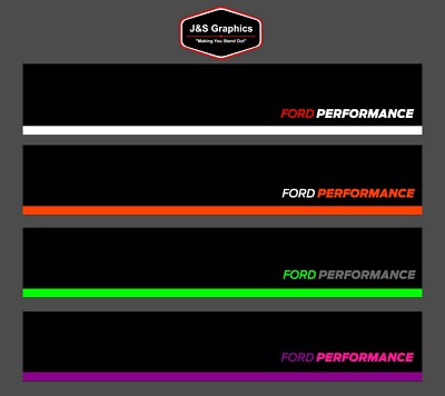 Performance Universal Sonnenleiste für Ford Fiesta Focus Mondeo alle Farben