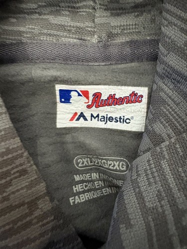 NWOT Majestic Men’s 2XL New York Yankees 2018 MLB Playoffs Hoodie Sweatshirt - Picture 6 of 6