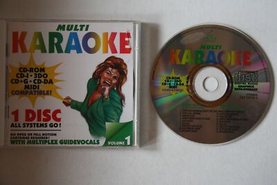 Various Artists Multi Karaoke - Hits & Evergreens GER CD Rare Promo