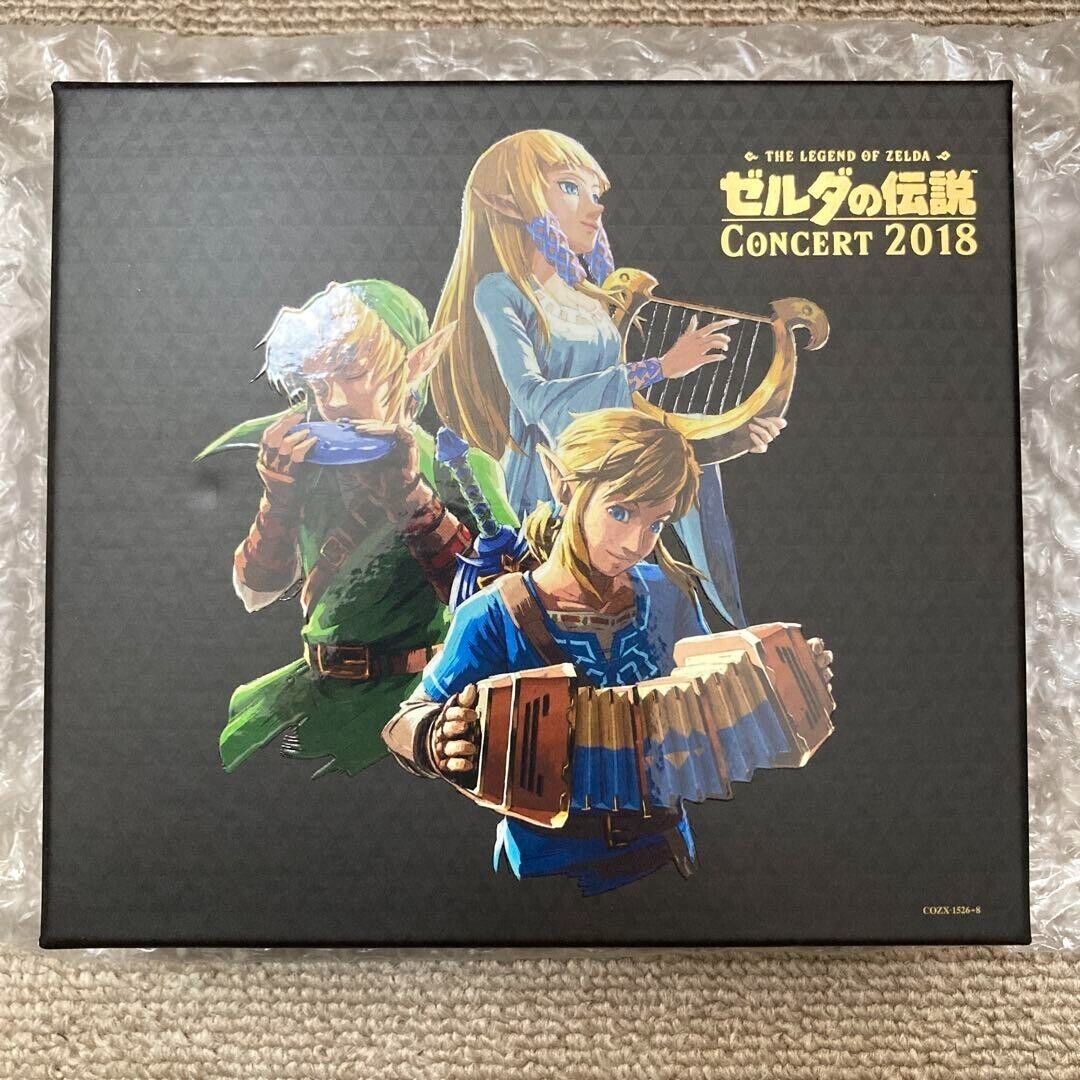 The Legend of Zelda Concert 2018 TPO Limited Edition CD Blu The Legend of Zelda Concert 2018 TPO Limited Edition CD Blu