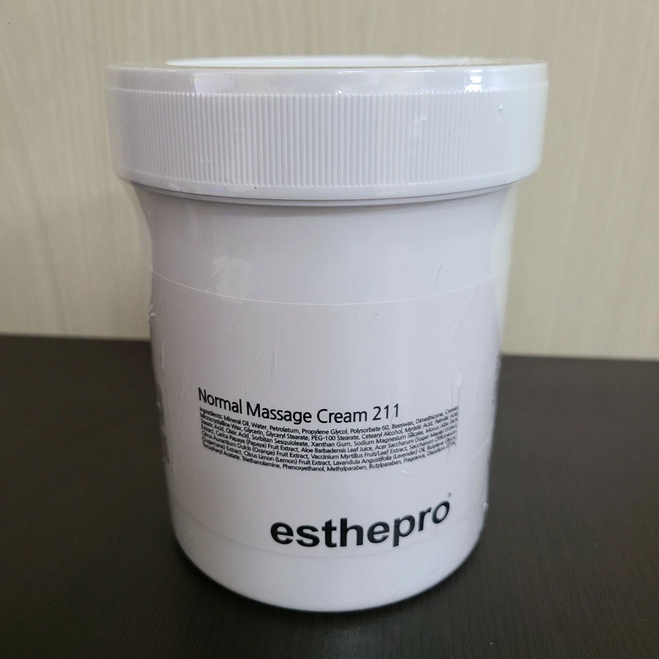 Crema de Masaje Normal ESTHEPRO 1000 ml Crema Hidratante Tamaño Jumbo HECHA EN COREA Foto 2 de 4