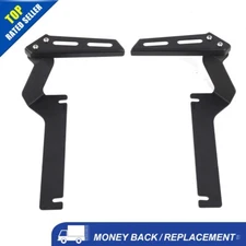 2pc Hood A-Pillar Hood Hinges LED Work/Cube Light Mount For Ford F250 F350 10-14