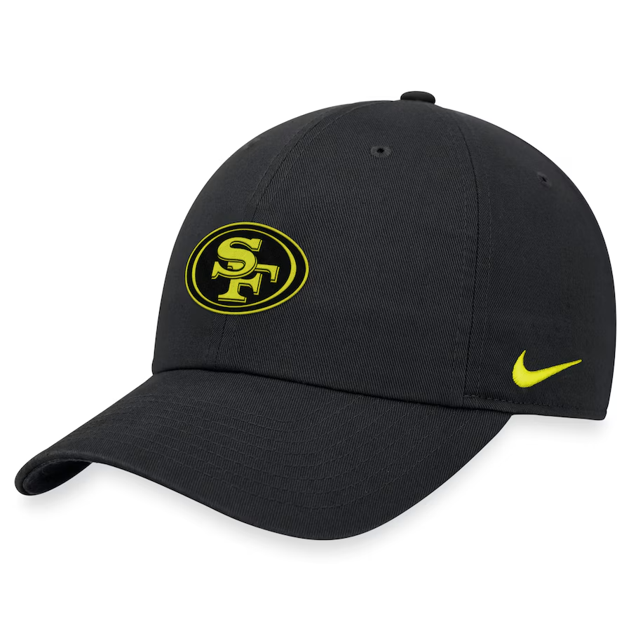 San Francisco 49ers Nike Heritage 86 Volt Adjustable Hat Strapback