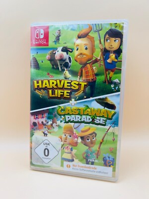 Harvest Life + Castaway Paradise (Nintendo Switch) NUR DOWNLOADCODE *NEU*