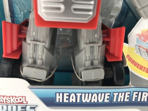 Playskool Heroes Transformers Energize Heatwave the Fire-Bot Figure **Box Wear** - Picture 5 of 8