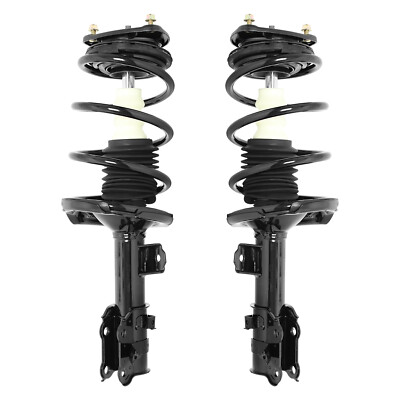 Front Pair Complete Struts & Coil Springs for 2006-2011 Hyundai Kia FWD OPEN BOX