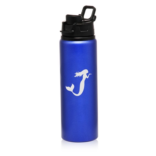 25oz Aluminum Sports Water Bottle Travel Mermaid - Picture 2 of 9
