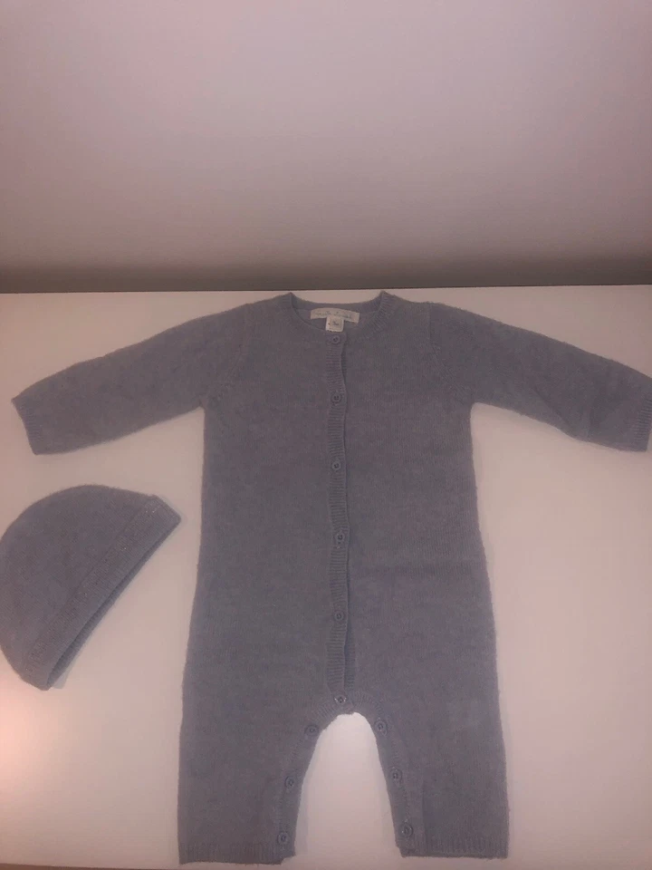 Body de cachemira Marie Chantal 3 meses Foto 4 de 4