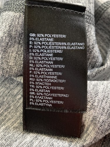 Maglione The North Face donna 1/4 zip fori pollice grigio erica elasticizzato medio - Foto 5 di 10