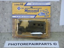 Roco Minitanks WWII US GMC 2.5 T 6x6 with Wireless Installation Truck Lot 5986 