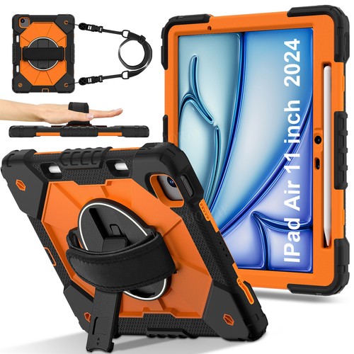 Shockproof Stand Case Cover For iPad 10.9 10th Pro 11 13 2024 10.2" 8 7 6 Air 6 - Picture 65 of 118