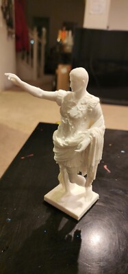 Julius Caesar Augustus Octavian Roman Emperor Prima Porta Rome 6'' Tall