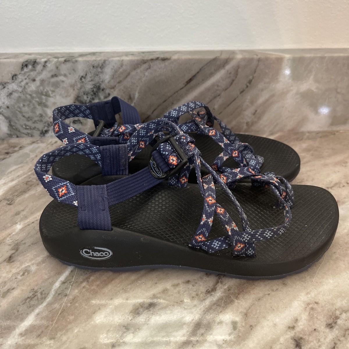 Chaco J106108 ZX2 Classic Wink Navy Blue Toe Loop Strap Sandal
