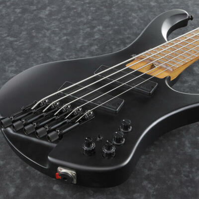 Ibanez EHB1005MS-BKF Black Multi-Scale Headless Bass 5-string with