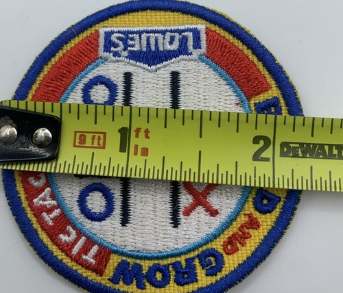 Build And Grow Patch Tic Tac Toe Lowes Kids Wood Project Completion Badge - Picture 3 of 3